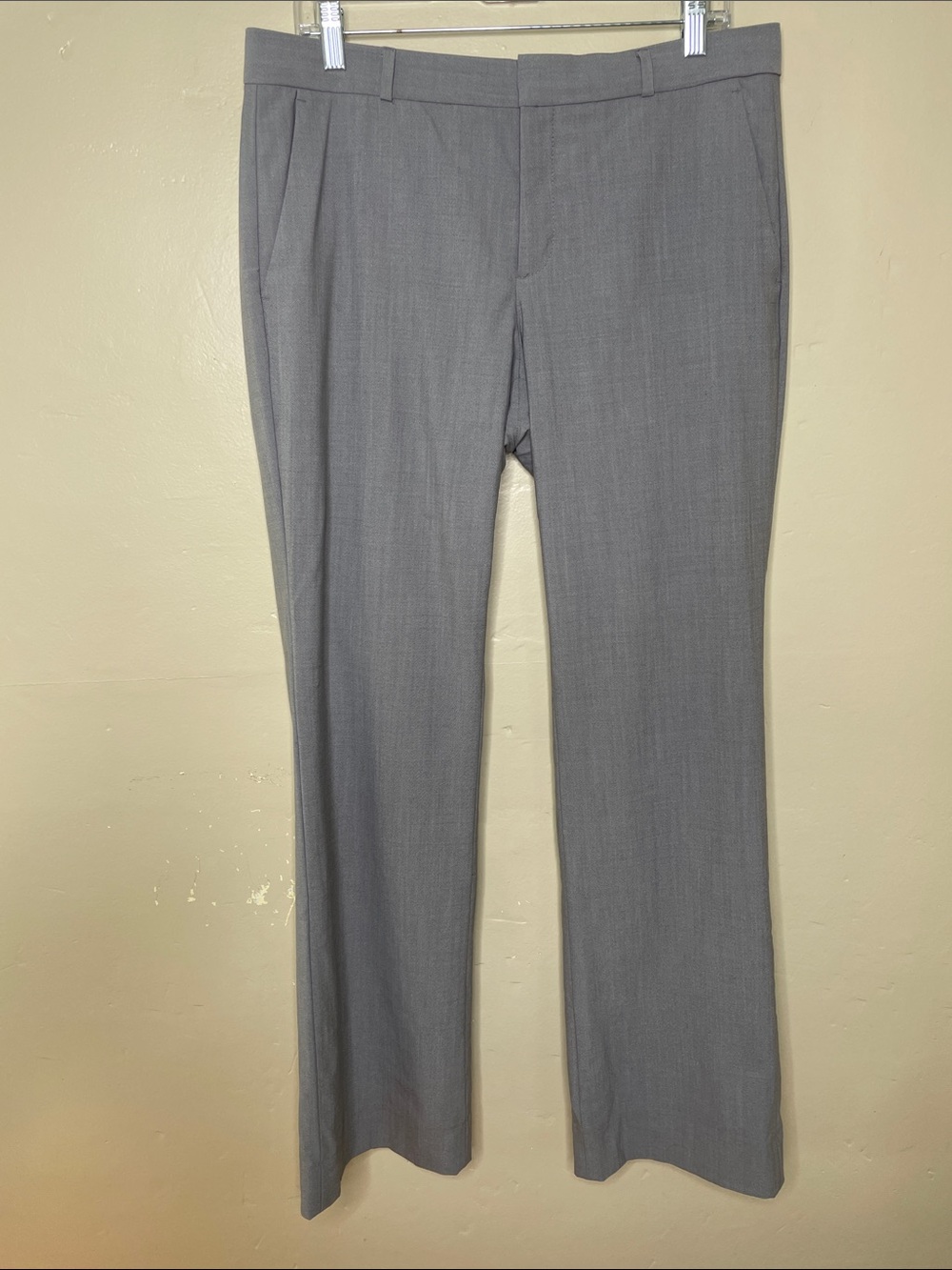 Classic Tailored Gray Women's Dress Pants